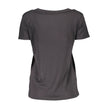 Scervino Street Black Cotton Tops & T-Shirt Scervino Street