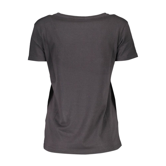 Scervino Street Black Cotton Tops & T-Shirt Scervino Street