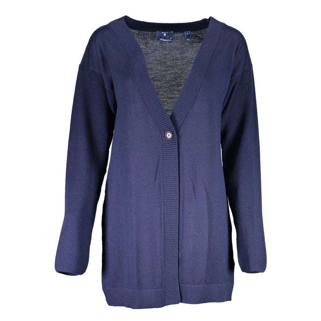 Gant Blue Wool Sweater Gant