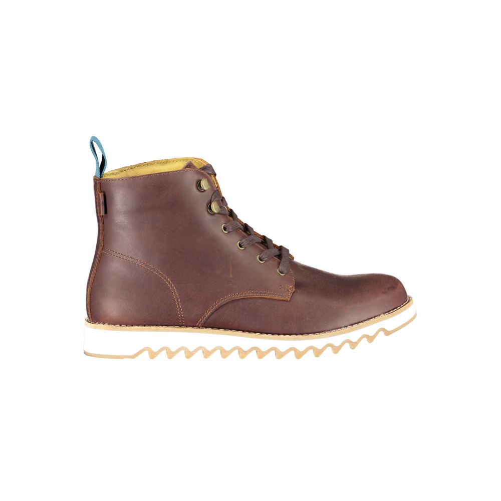 Levi's Brown Leather Men Boot Levi's