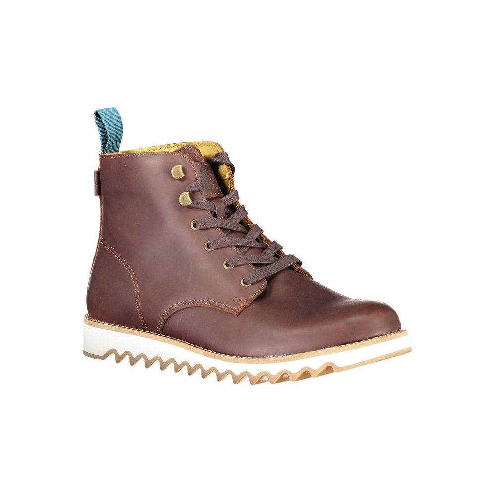 Levi's Brown Leather Men Boot Levi's