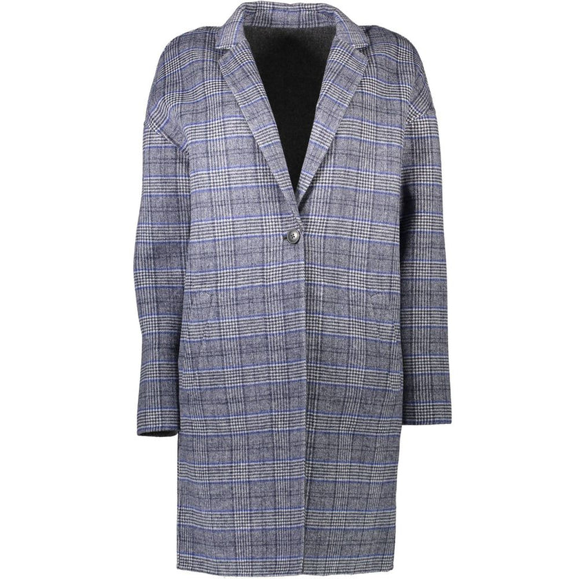 Gant Gray Wool Jackets & Coat Gant