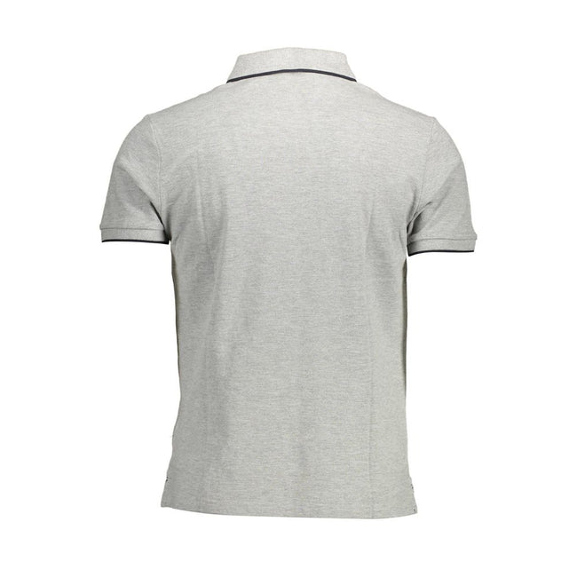 North Sails Gray Cotton Polo Shirt North Sails