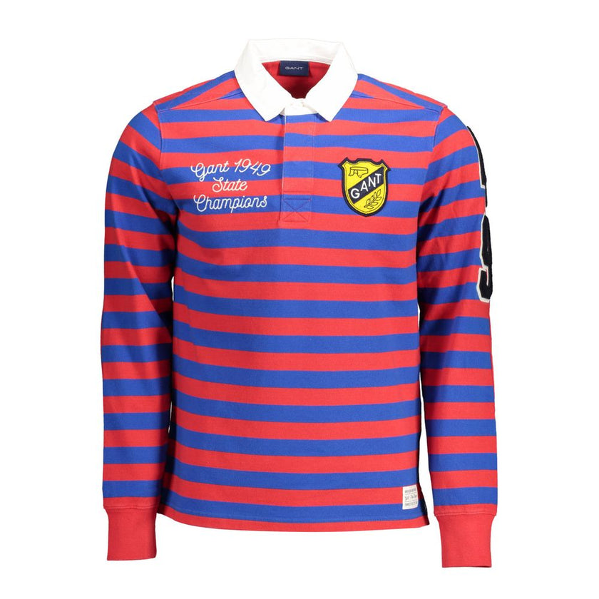 Gant Red Cotton Polo Shirt Gant