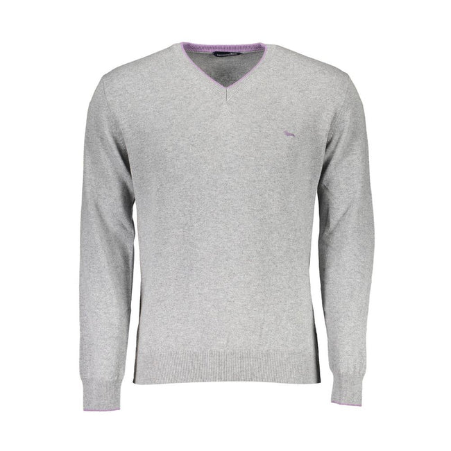 Harmont & Blaine Gray Wool Sweater Harmont & Blaine