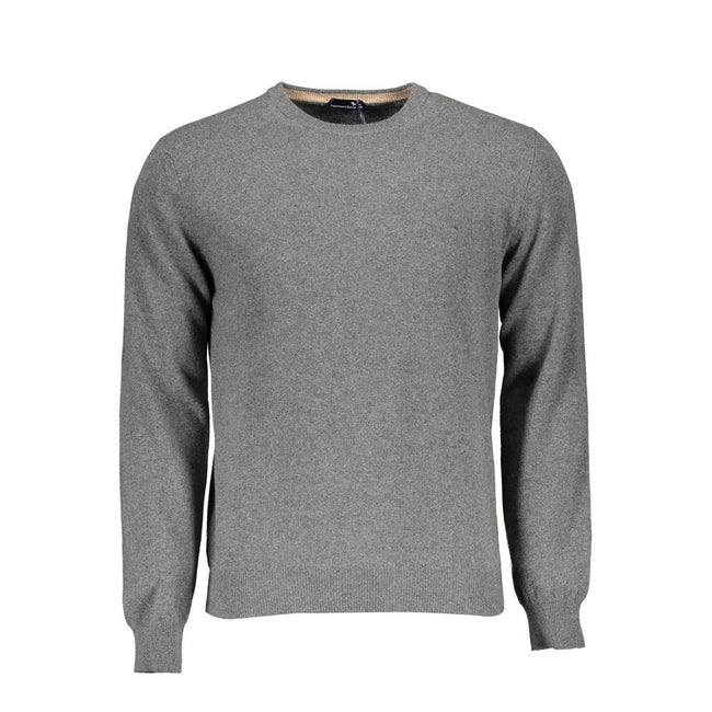 Harmont & Blaine Gray Wool Sweater Harmont & Blaine