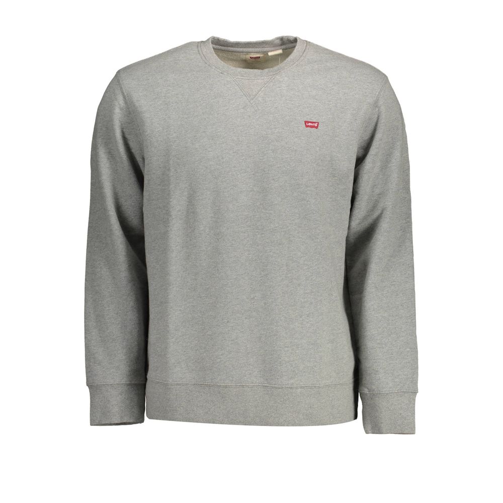 Levi's Gray Cotton Mens Sweater Levi's