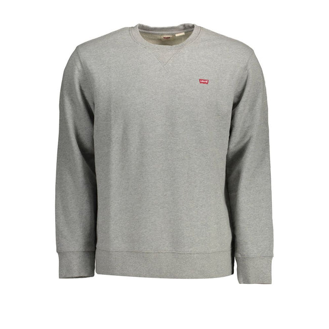 Levi's Gray Cotton Mens Sweater Levi's