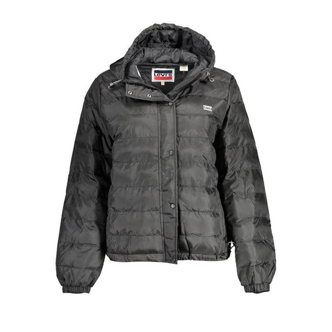 Levi's Black Polyester Jackets & Coat Levi's