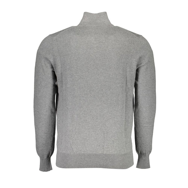 North Sails Gray Cotton Sweater North Sails