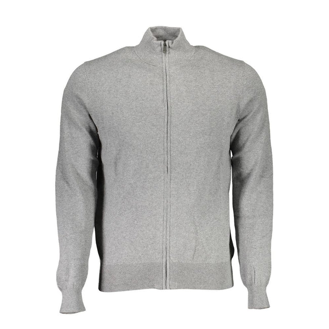 North Sails Gray Cotton Sweater North Sails