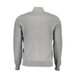 North Sails Gray Cotton Sweater North Sails