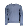 North Sails Blue Cotton Men Sweater North Sails