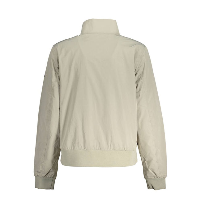North Sails Gray Polyester Jackets & Coat North Sails