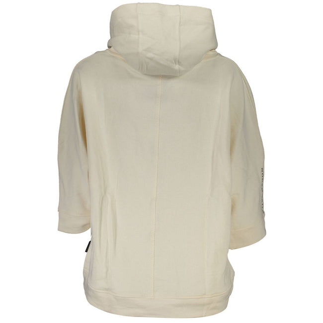North Sails White Cotton Women's Hooded Sweater North Sails