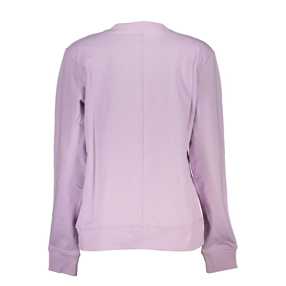 North Sails Purple Cotton Women Sweater North Sails