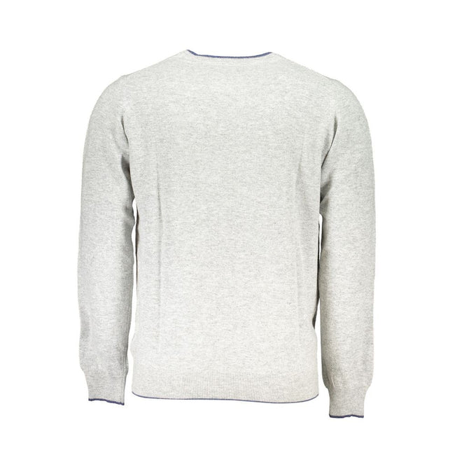 North Sails Gray Fabric Sweater North Sails