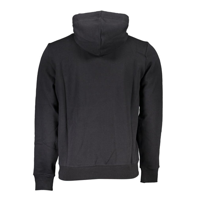North Sails Black Cotton Men Sweater North Sails