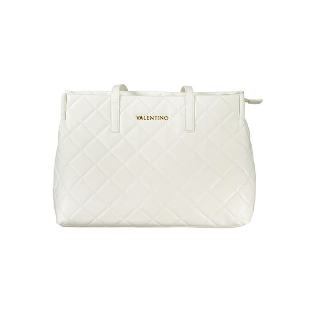 Mario Valentino White Polyethylene Handbag Mario Valentino