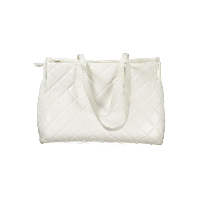 Mario Valentino White Polyethylene Handbag Mario Valentino