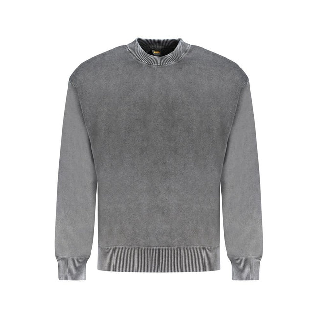 Hugo Boss Black Cotton Sweater Hugo Boss