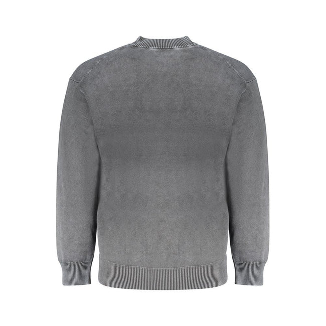 Hugo Boss Black Cotton Sweater Hugo Boss
