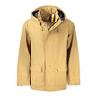 K-WAY Brown Wool Men's Trench Coat K-WAY