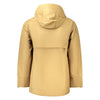 K-WAY Brown Wool Men's Trench Coat K-WAY