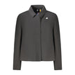 K-WAY Black Polyester Jackets & Coat K-WAY