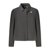 K-WAY Black Polyester Jackets & Coat K-WAY
