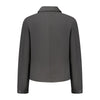 K-WAY Black Polyester Jackets & Coat K-WAY