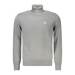 Hugo Boss Gray Cotton Sweater Hugo Boss