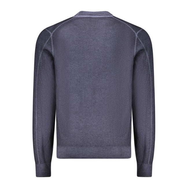 Hugo Boss Blue Wool Sweater Hugo Boss