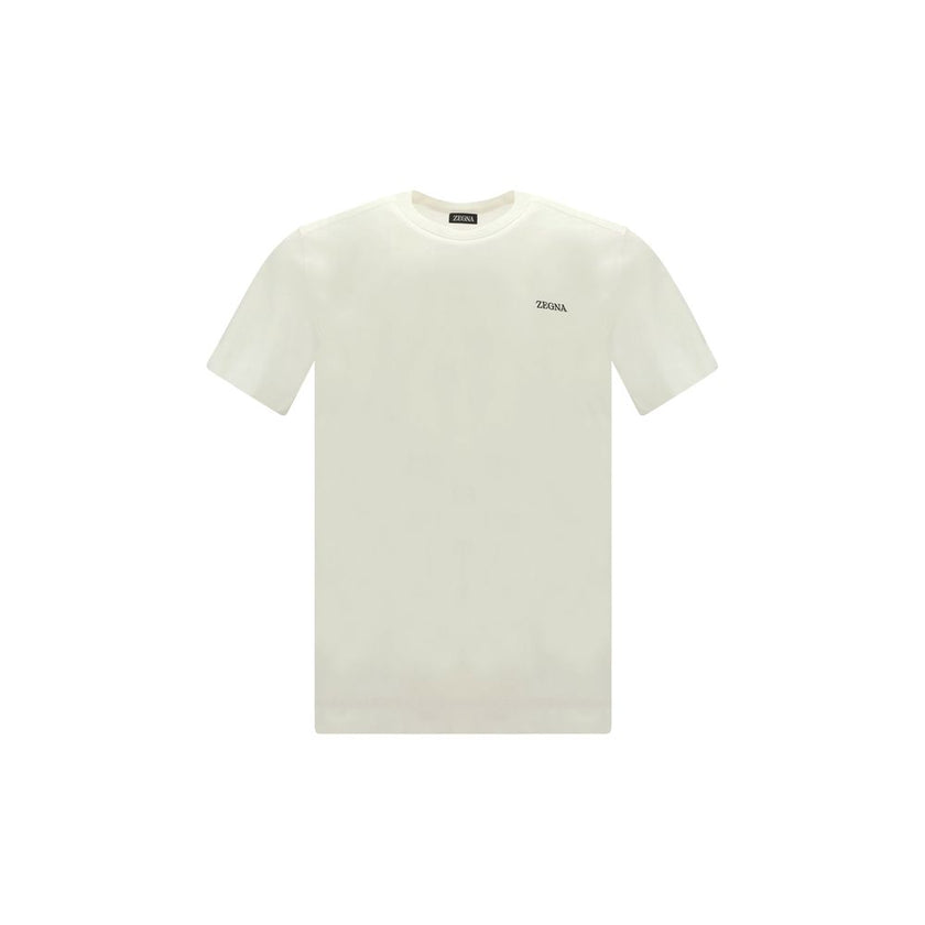 ZEGNA White Cotton T-Shirt ZEGNA