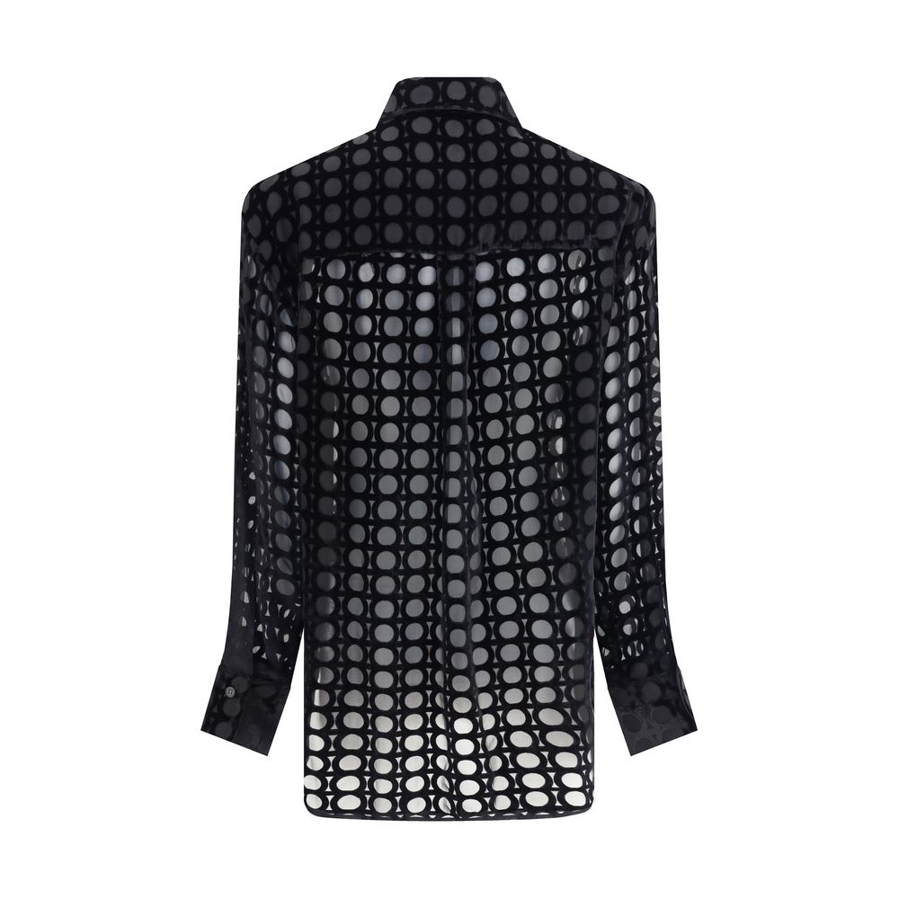 Ferragamo Velvet devoré Shirt Ferragamo