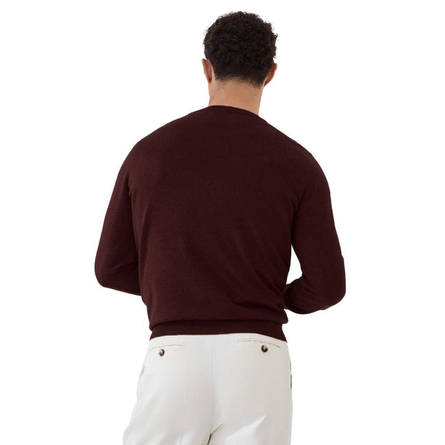 Brunello Cucinelli Red Cashmere Sweater Brunello Cucinelli