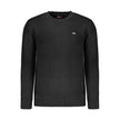 Tommy Hilfiger Black Cotton Sweater Tommy Hilfiger