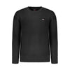 Tommy Hilfiger Black Cotton Sweater Tommy Hilfiger