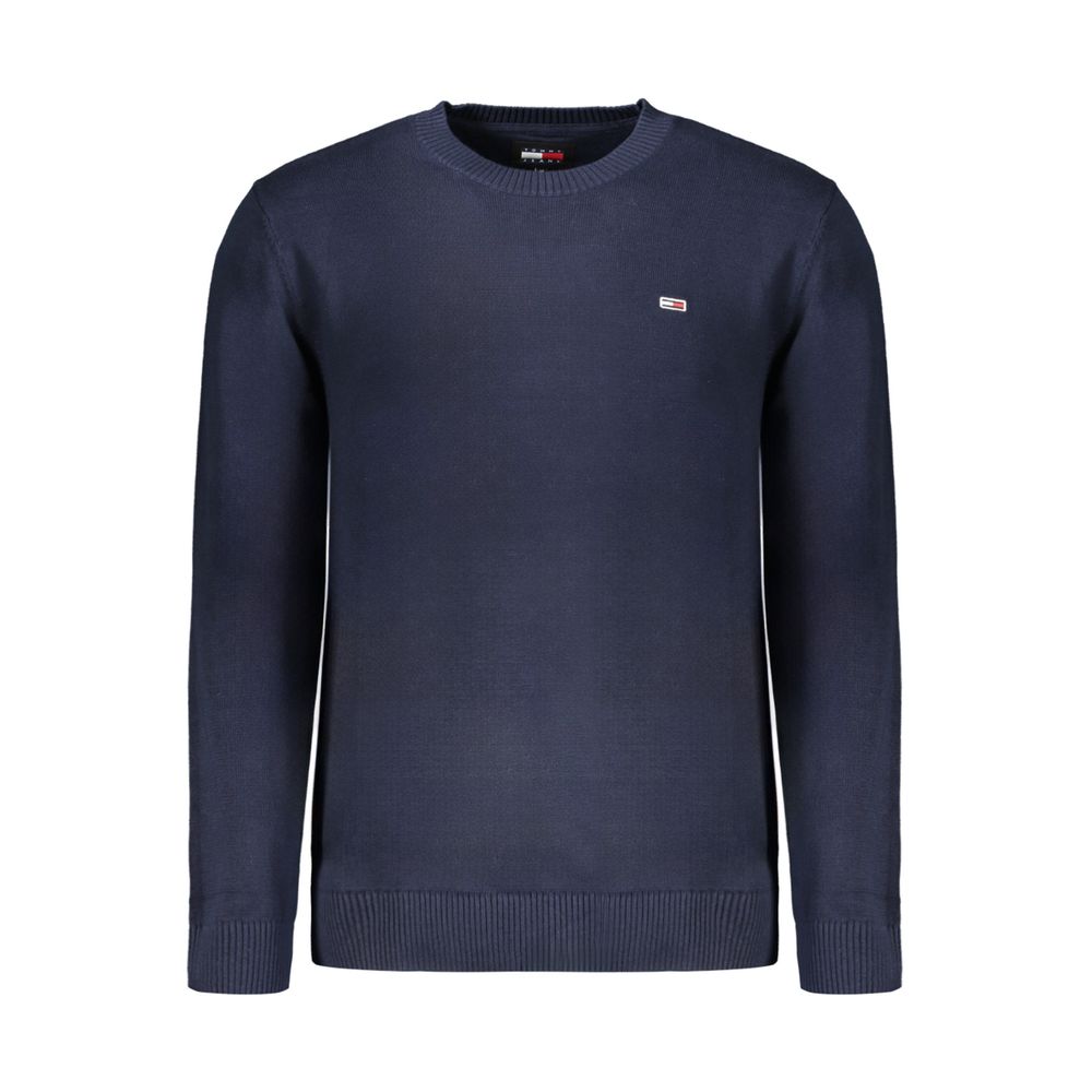 Tommy Hilfiger Blue Cotton Sweater Tommy Hilfiger