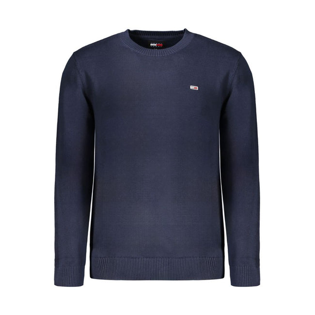 Tommy Hilfiger Blue Cotton Sweater Tommy Hilfiger