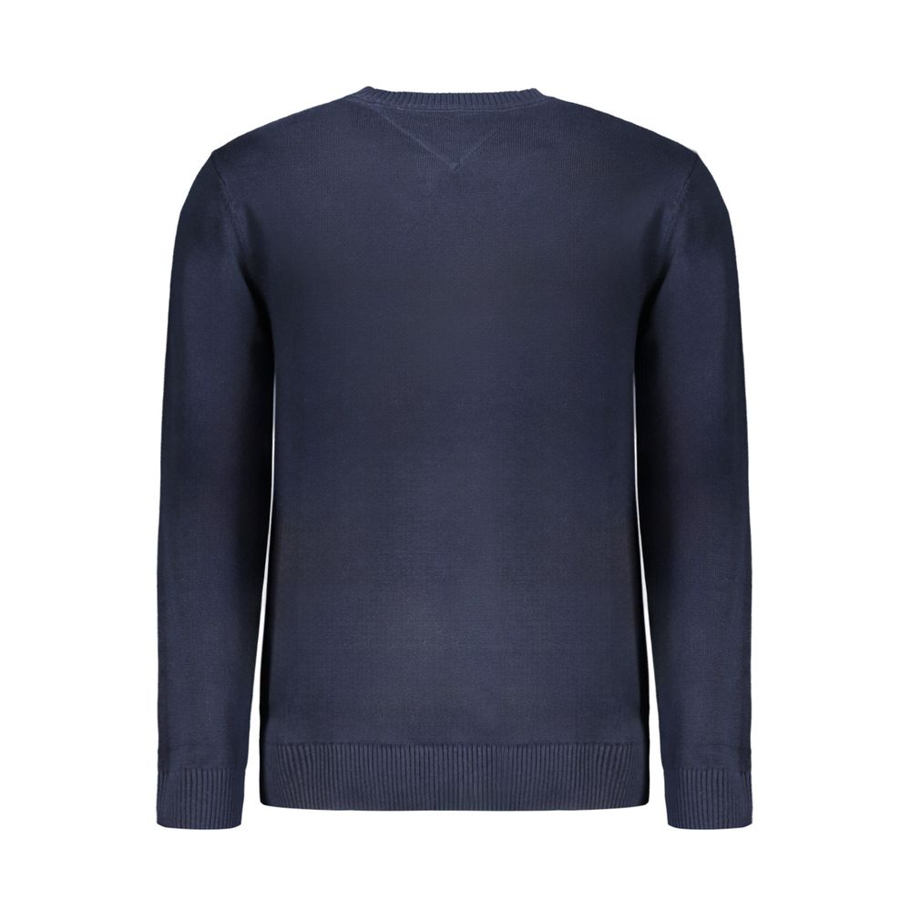 Tommy Hilfiger Blue Cotton Sweater Tommy Hilfiger