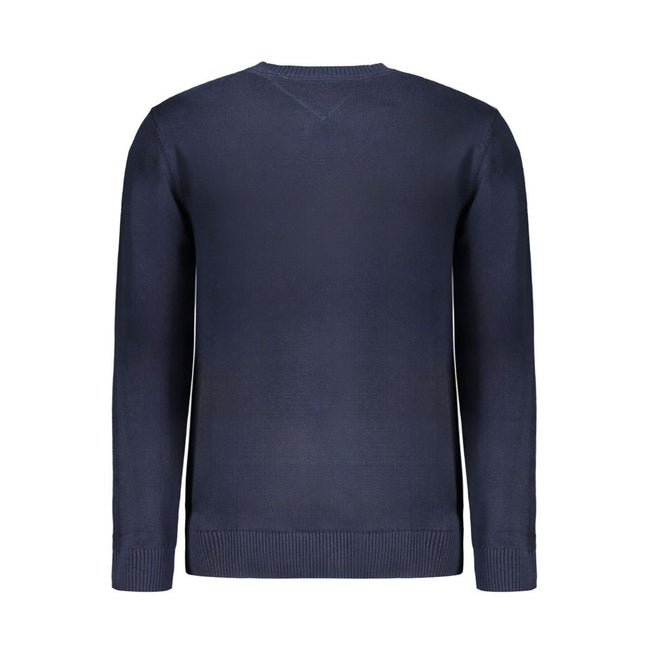 Tommy Hilfiger Blue Cotton Sweater Tommy Hilfiger