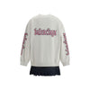 Balenciaga Sweatshirt Dress with logo Balenciaga