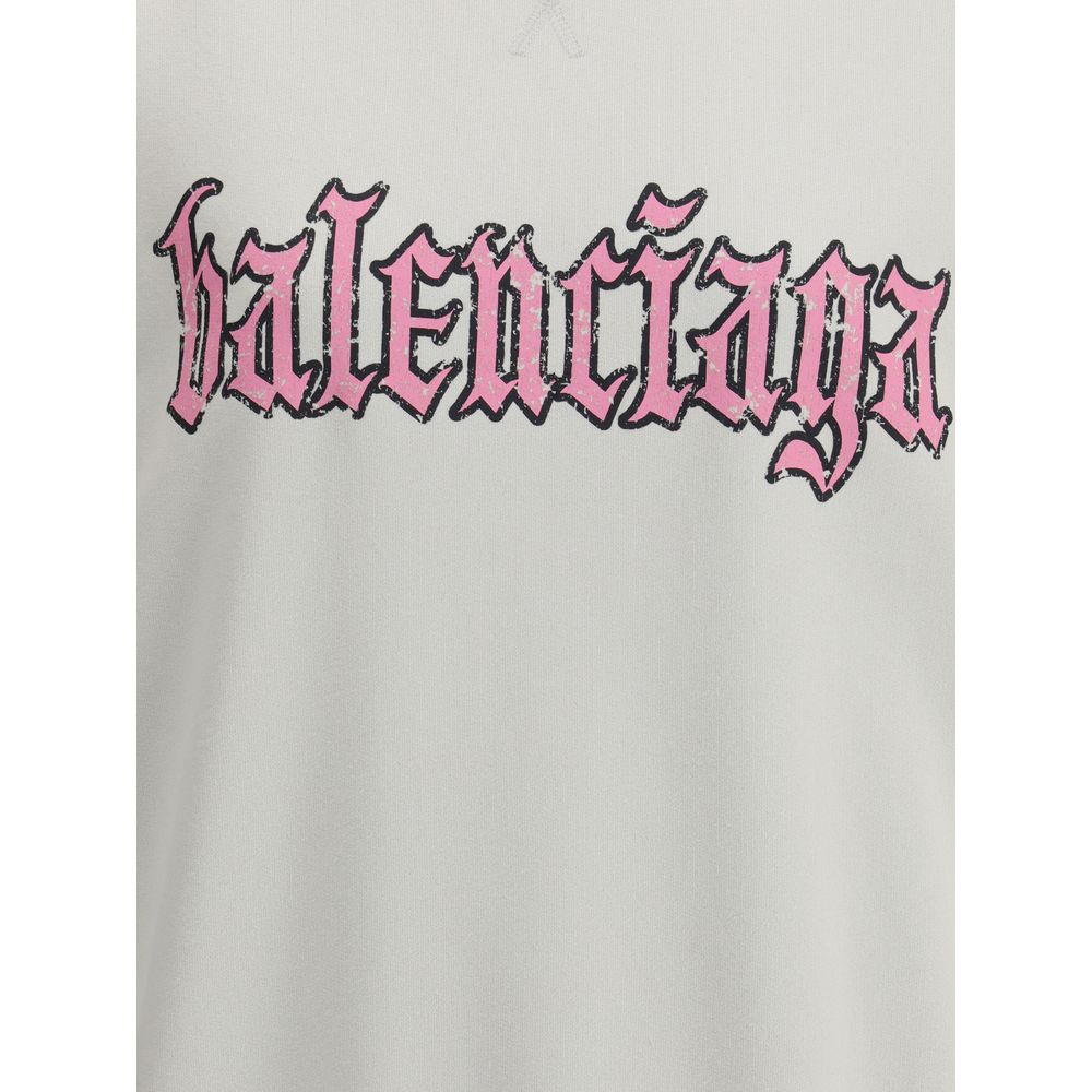 Balenciaga Sweatshirt Dress with logo Balenciaga