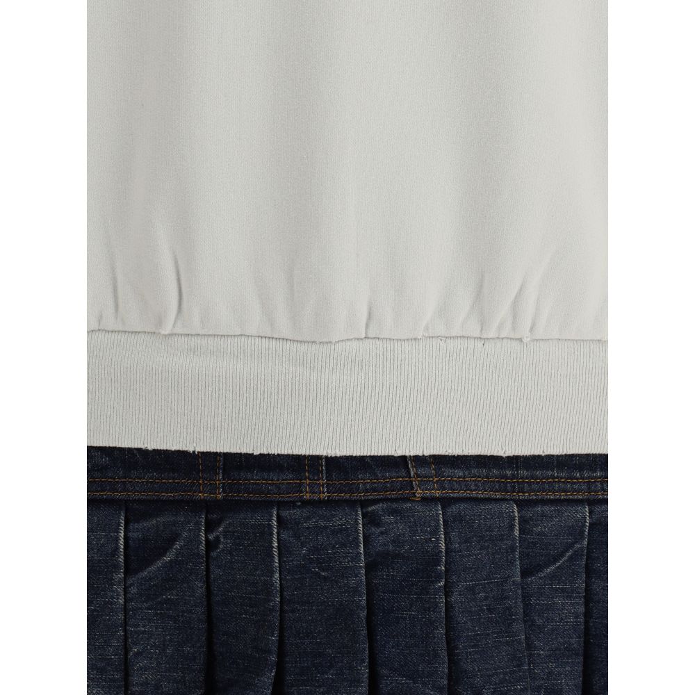 Balenciaga Sweatshirt Dress with logo Balenciaga
