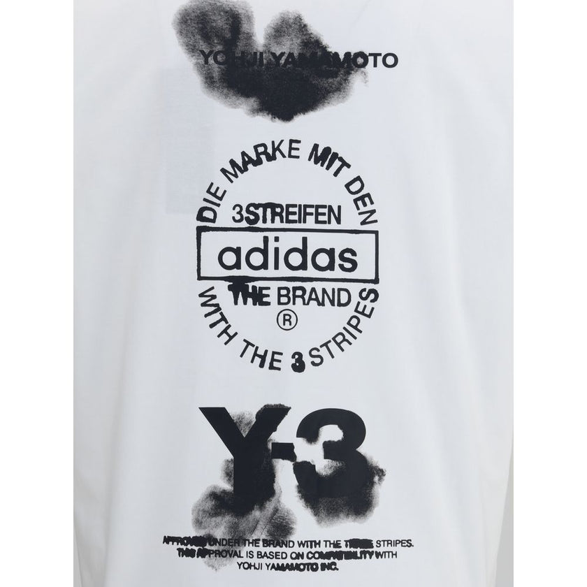 Y-3 White Cotton Sportswear Y-3