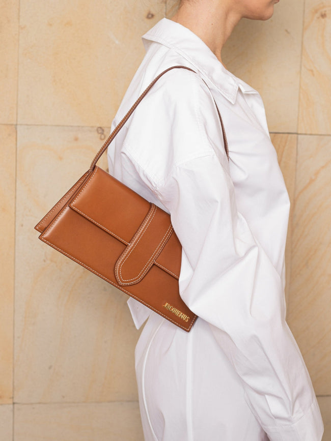 Jacquemus Le Bambino Long Brown Bag Jacquemus