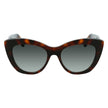 Salvatore Ferragamo Brown Acetate Sunglasses Salvatore Ferragamo