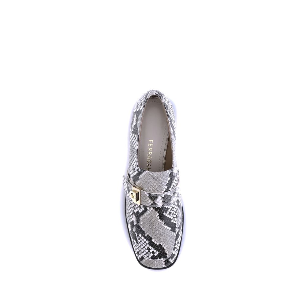 Ferragamo Python print leather Loafers Ferragamo