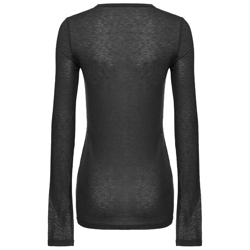 PINKO Black Viscose Sweater PINKO